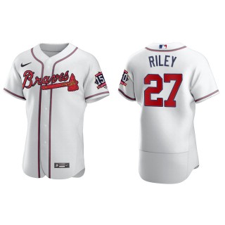 Austin Riley White 2021 World Series 150th Anniversary Jersey