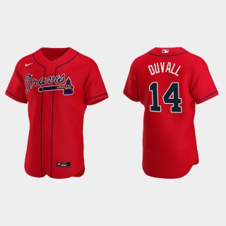 Adam Duvall Atlanta Braves Authentic Alternate Jersey - Red