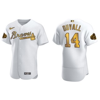 Adam Duvall Atlanta Braves White Gold 2022 MLB All-Star Game Jersey