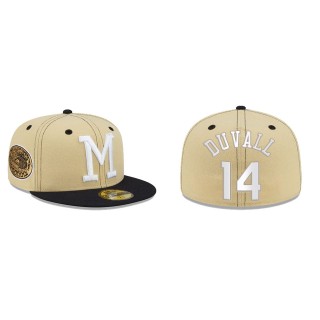 Adam Duvall Milwaukee Braves Just Caps Drop 3 59FIFTY Fitted Hat