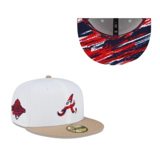 Atlanta Braves Sandart Pack 59FIFTY Fitted Hat
