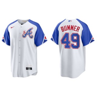 Aaron Bummer Braves White City Connect Replica Jersey