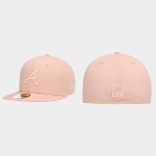 Men's Atlanta Braves Blush Sky Tonal Pink 59FIFTY Fitted Hat