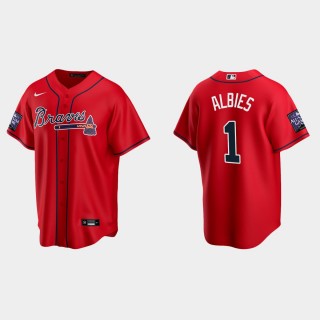 Ozzie Albies Atlanta Braves 2021 All-Star Game Alternate Replica Jersey - Red