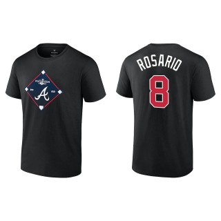 Eddie Rosario Atlanta Braves Fanatics Branded Black 2022 Postseason Bound T-Shirt