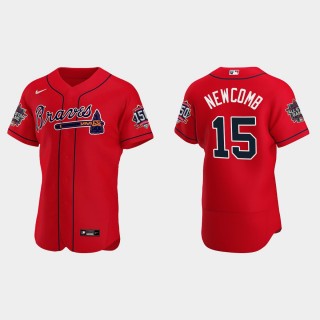 Sean Newcomb #15 Atlanta Braves Authentic Alternate 2021 MLB All-Star Jersey - Red