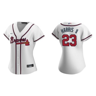 Women's Atlanta Braves Michael Harris II White Replica Jersey